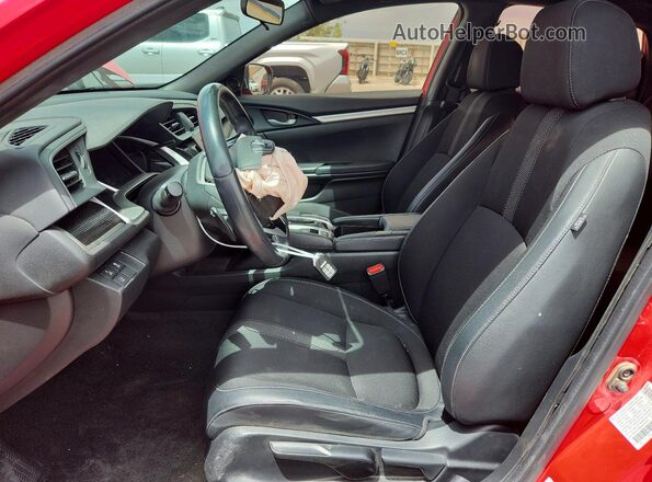2HGFC2F82KH530139 2019 HONDA CIVIC Red Vista interior delantera