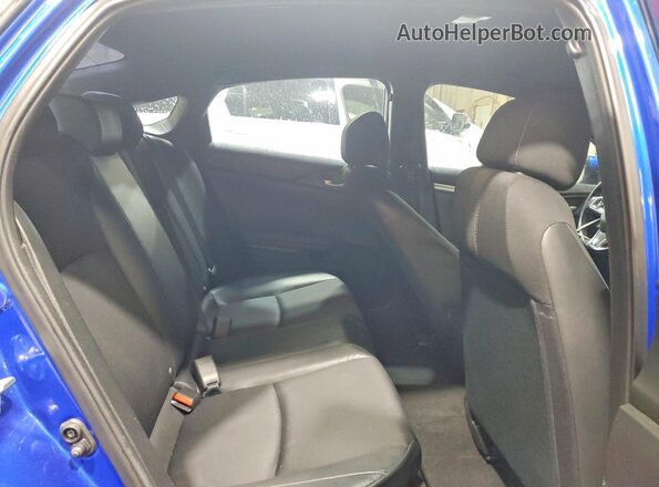 2HGFC2F82KH562573 2019 HONDA CIVIC Blue Widok tylnych siedzeń