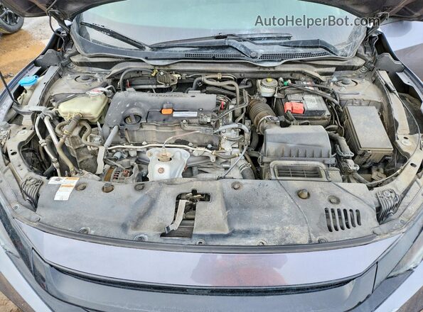 2HGFC2F82LH015515 2020 HONDA CIVIC Gray Rear interior view