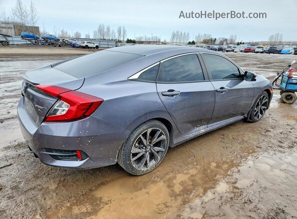 2HGFC2F82LH015515 2020 HONDA CIVIC Gray Rear right