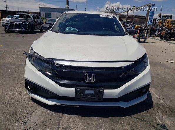 2HGFC2F82LH532362 2020 HONDA CIVIC White Vista frontal