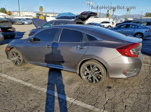 2HGFC2F82LH534774 2020 HONDA CIVIC Silver Հետևի ձախ