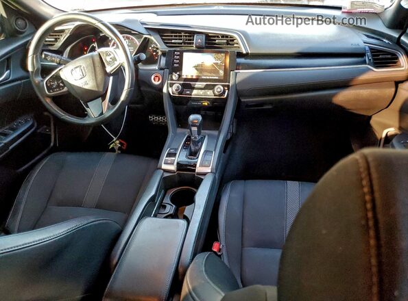 2HGFC2F82LH534774 2020 HONDA CIVIC Silver Առջևի վահանակի տեսք