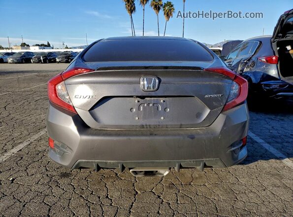 2HGFC2F82LH534774 2020 HONDA CIVIC Silver Հետևի տեսք