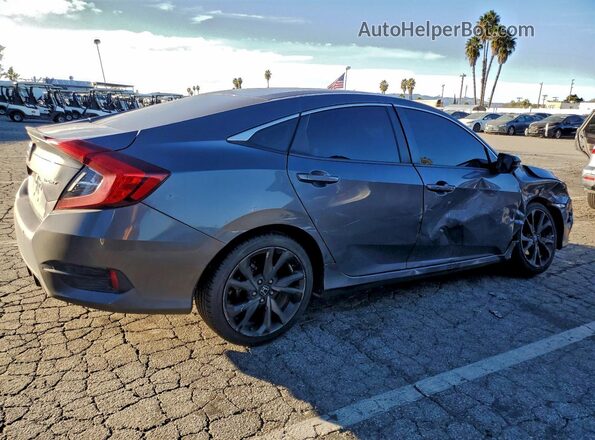2HGFC2F82LH534774 2020 HONDA CIVIC Silver Հետևի աջ