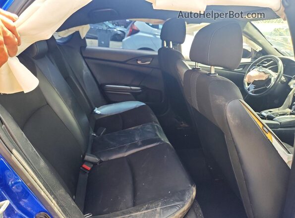 2HGFC2F82LH546584 2020 HONDA CIVIC Blue Rear seats view