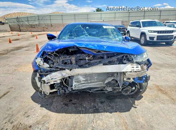 2HGFC2F82LH546584 2020 HONDA CIVIC Blue Front view