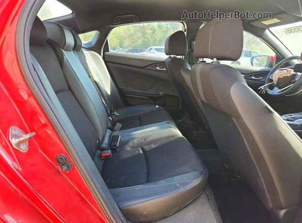 2HGFC2F82LH560033 2020 HONDA CIVIC Red Widok tylnych siedzeń