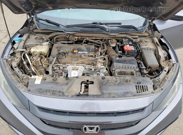 2HGFC2F82MH518950 2021 HONDA CIVIC Gray Rear interior view