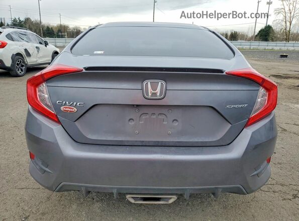 2HGFC2F82MH518950 2021 HONDA CIVIC Gray Rear view
