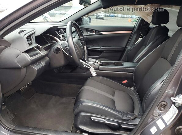 2HGFC2F82MH518950 2021 HONDA CIVIC Gray Front interior view