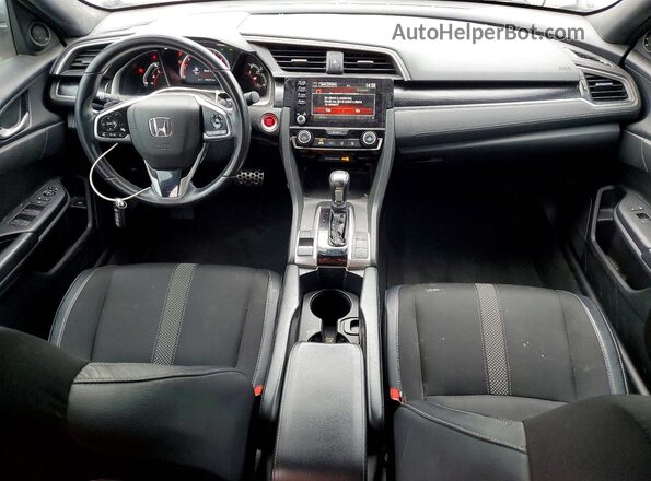 2HGFC2F82MH518950 2021 HONDA CIVIC Gray Dashboard view