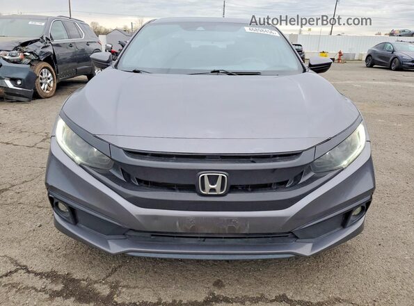 2HGFC2F82MH518950 2021 HONDA CIVIC Gray Front view