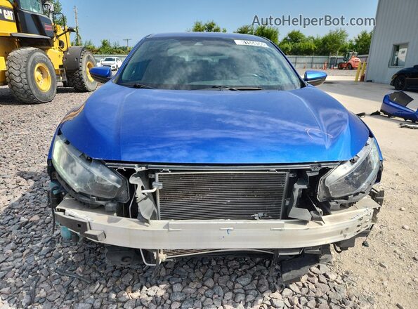 2HGFC2F82MH526076 2021 HONDA CIVIC Blue Widok wnętrza 360 stopni