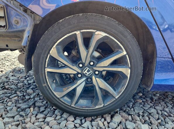 2HGFC2F82MH526076 2021 HONDA CIVIC Blue 