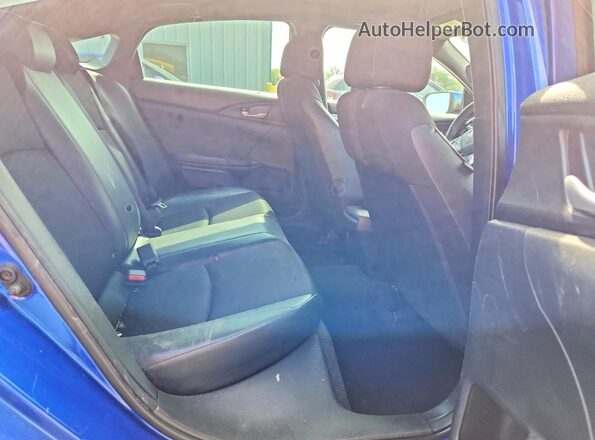 2HGFC2F82MH526076 2021 HONDA CIVIC Blue Widok tylnych siedzeń