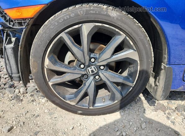 2HGFC2F82MH526076 2021 HONDA CIVIC Blue 