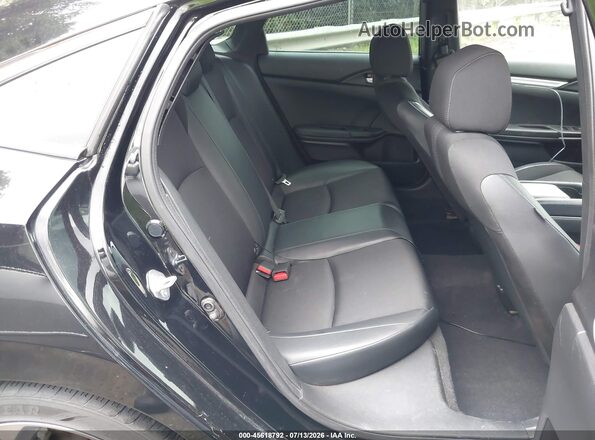 2HGFC2F82MH546621 2021 HONDA CIVIC Black Vista de la etiqueta del VIN