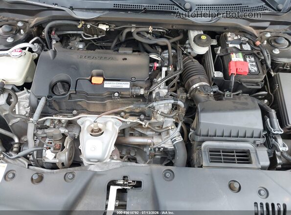 2HGFC2F82MH546621 2021 HONDA CIVIC Black Vista trasera