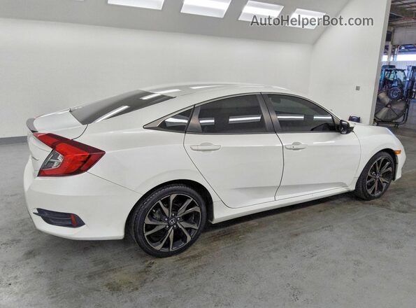 2HGFC2F82MH553374 2021 HONDA CIVIC White უკანა მარჯვენა