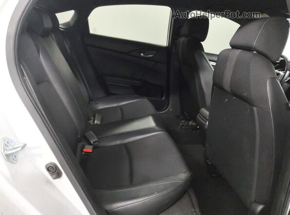 2HGFC2F82MH553374 2021 HONDA CIVIC White უკანა სავარძლების ხედი