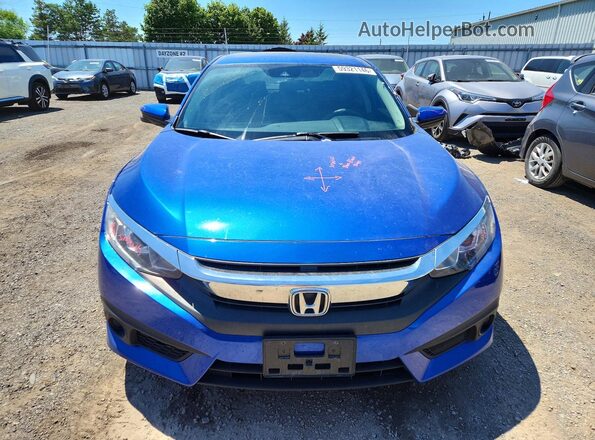 2HGFC2F83HH010766 2017 HONDA CIVIC Blue Front view