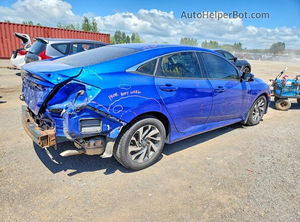2HGFC2F83HH010766 2017 HONDA CIVIC Blue Rear right
