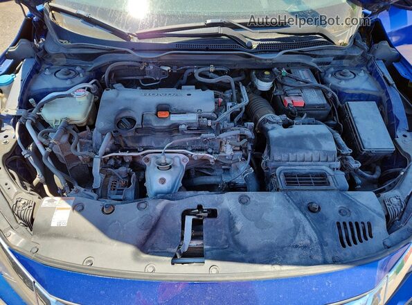 2HGFC2F83HH010766 2017 HONDA CIVIC Blue Rear interior view