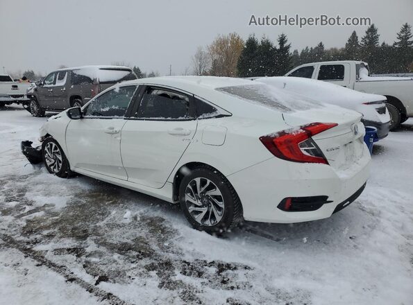 2HGFC2F83JH027931 2018 HONDA CIVIC White Հետևի ձախ