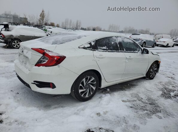 2HGFC2F83JH027931 2018 HONDA CIVIC White Հետևի աջ