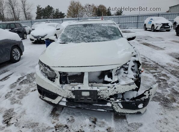 2HGFC2F83JH027931 2018 HONDA CIVIC White Դիմացի տեսք