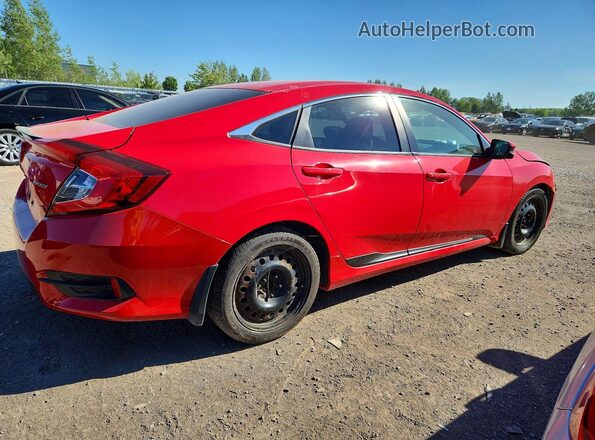2HGFC2F83KH036503 2019 HONDA CIVIC Red Tył prawy