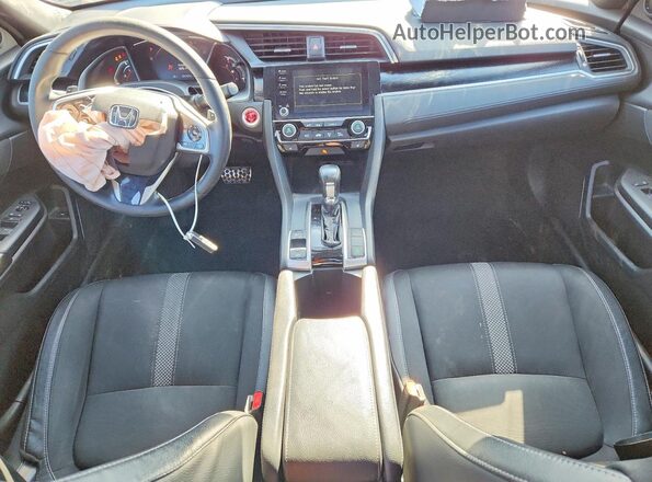 2HGFC2F83KH036503 2019 HONDA CIVIC Red Widok deski rozdzielczej