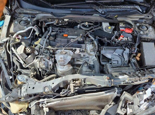 2HGFC2F83KH500597 2019 HONDA CIVIC Черный Вид задней части салона