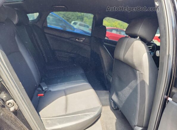 2HGFC2F83KH500597 2019 HONDA CIVIC Черный Вид задних сидений