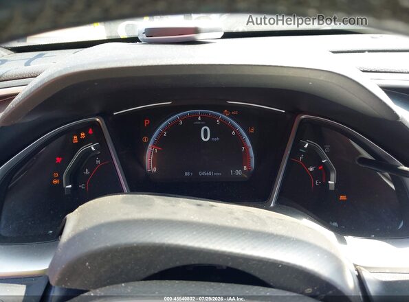 2HGFC2F83KH503970 2019 HONDA CIVIC Blue Widok tylnych siedzeń