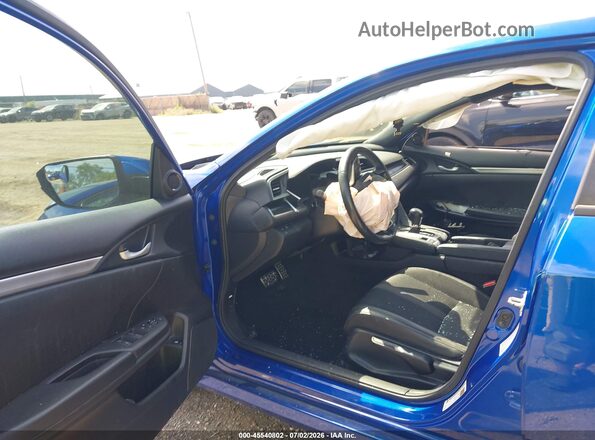 2HGFC2F83KH503970 2019 HONDA CIVIC Blue Widok komory silnika