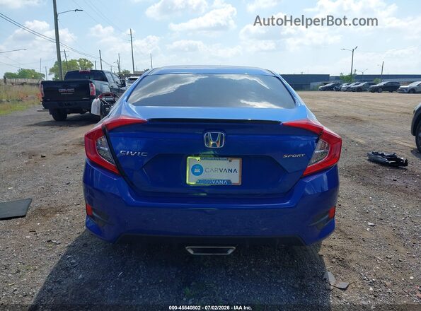2HGFC2F83KH503970 2019 HONDA CIVIC Blue 