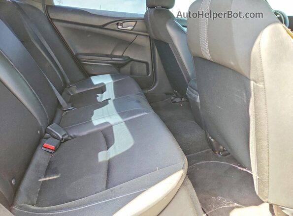 2HGFC2F83KH506092 2019 HONDA CIVIC Серый Вид задних сидений