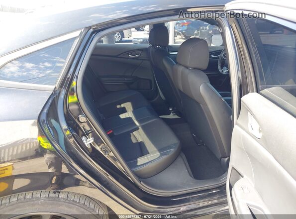 2HGFC2F83KH525709 2019 HONDA CIVIC Black Widok naklejki z numerem VIN