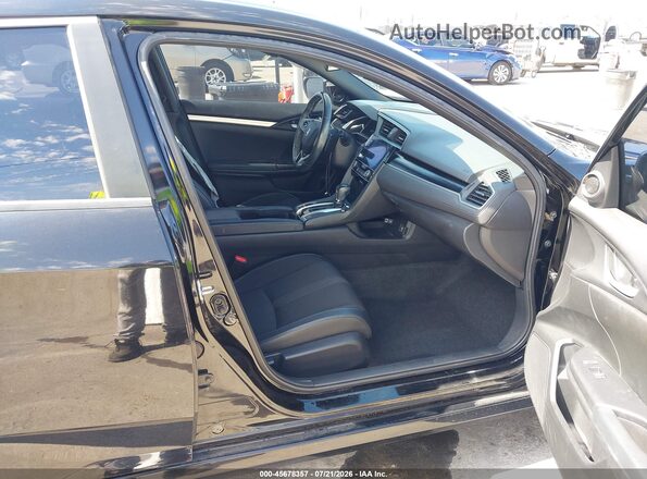 2HGFC2F83KH525709 2019 HONDA CIVIC Black Widok wnętrza z przodu