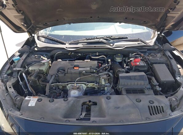 2HGFC2F83KH525709 2019 HONDA CIVIC Black Widok z tyłu