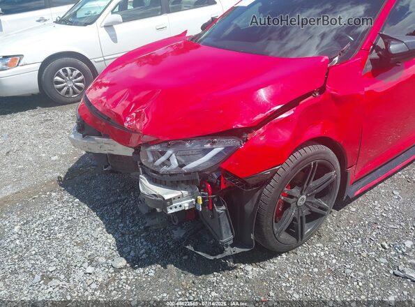 2HGFC2F83KH544616 2019 HONDA CIVIC Red წინა ხედი
