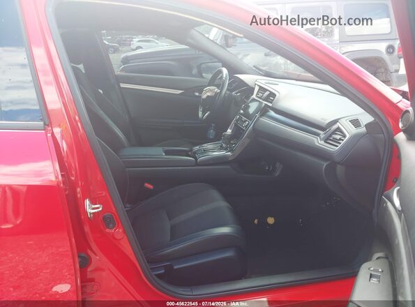 2HGFC2F83KH544616 2019 HONDA CIVIC Red წინა სალონის ხედი
