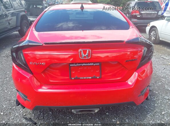 2HGFC2F83KH544616 2019 HONDA CIVIC Red 