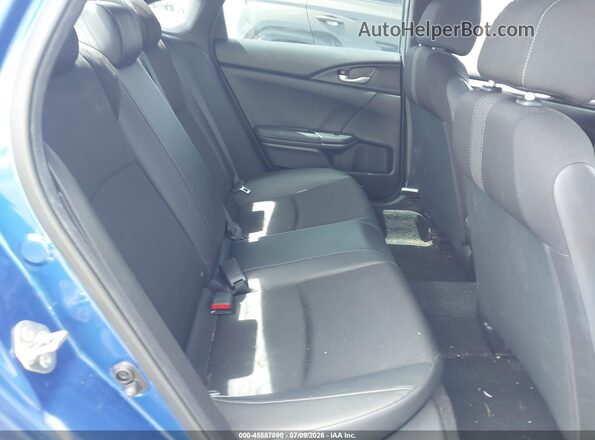 2HGFC2F83KH576725 2019 HONDA CIVIC Blue Вид наклейки з VIN-кодом