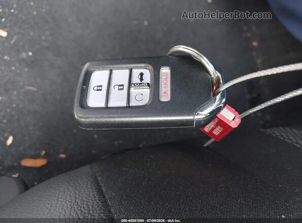 2HGFC2F83KH576725 2019 HONDA CIVIC Blue Вид панелі приладів