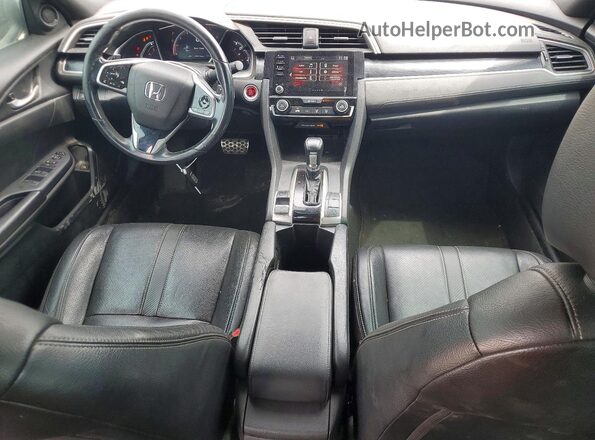 2HGFC2F83LH508751 2020 HONDA CIVIC Black Widok deski rozdzielczej