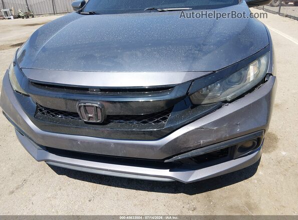 2HGFC2F83LH513626 2020 HONDA CIVIC Gray Front view
