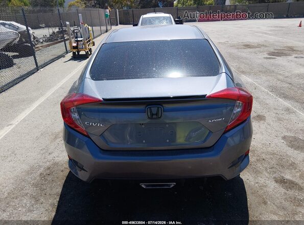 2HGFC2F83LH513626 2020 HONDA CIVIC Gray 